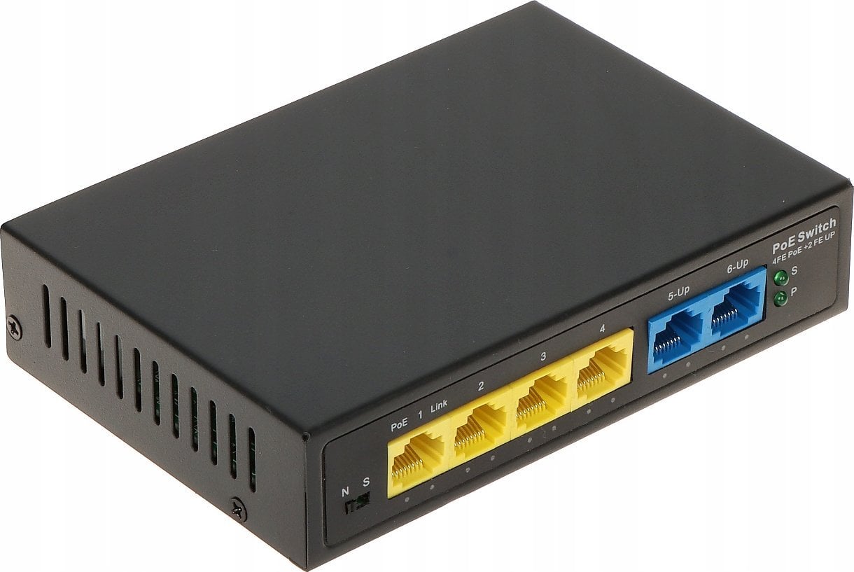 Switch Dahua Technology SWITCH POE GTX-A1-06-42-V2 4-PORTOWY