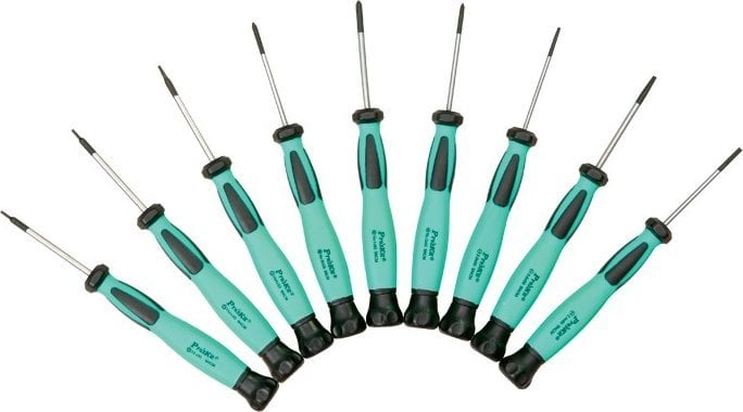 Atsuktuvai elektronikai ESD 9 vnt SD-0839 Pro'sKit