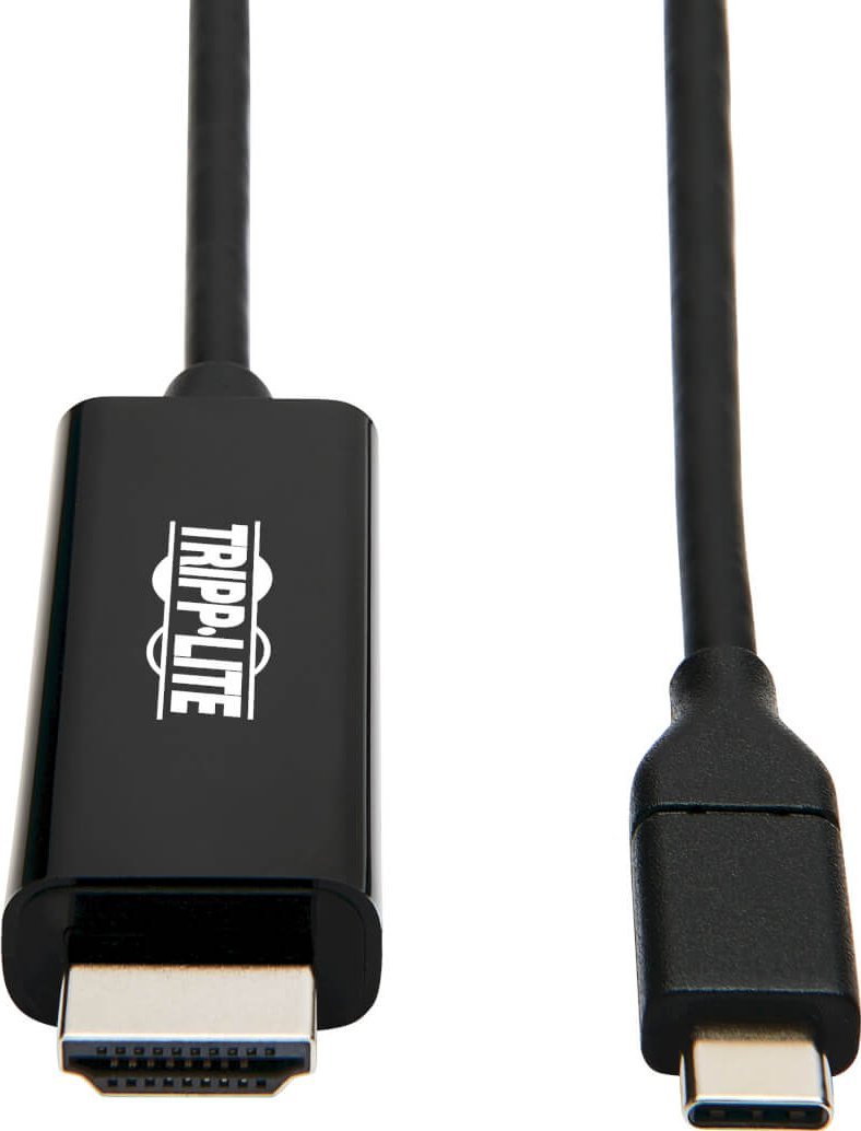 Kabel Eaton Tripp Lite USB C to HDMI Adapter Cable USB 3.1 Gen 1 4K M/M USB-C czarny 6ft - Kabel wideo- / audio - 24-pin USB-C męski do HDMI męski odw