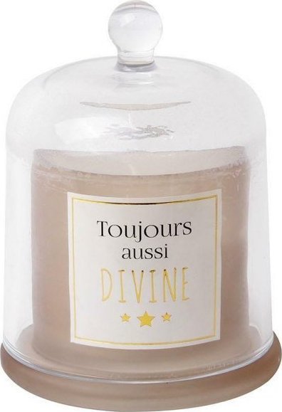 Intesi Świeczka zapachowa Toujours Divine z kloszem