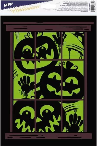 MFP paper naklejka na okno Halloween świecąca HA007 30x20cm 1042336