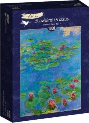 Bluebird Puzzle Puzzle 1000 Lilie wodne, Claude Monet 1917