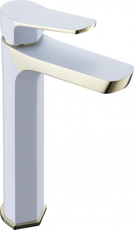 Bateria umywalkowa Mexen Lerma stojąca biały