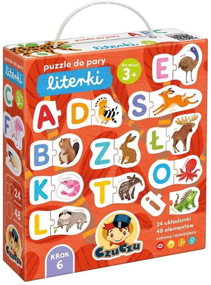 Puzzle do pary - Literki