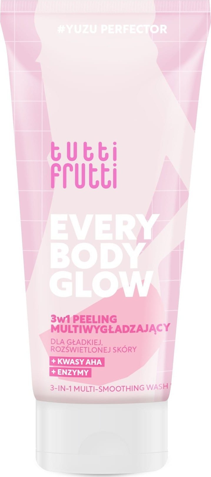 TUTTI FRUTTI Everybody Glow 3w1 Peeling multiwygładzający 200 ml