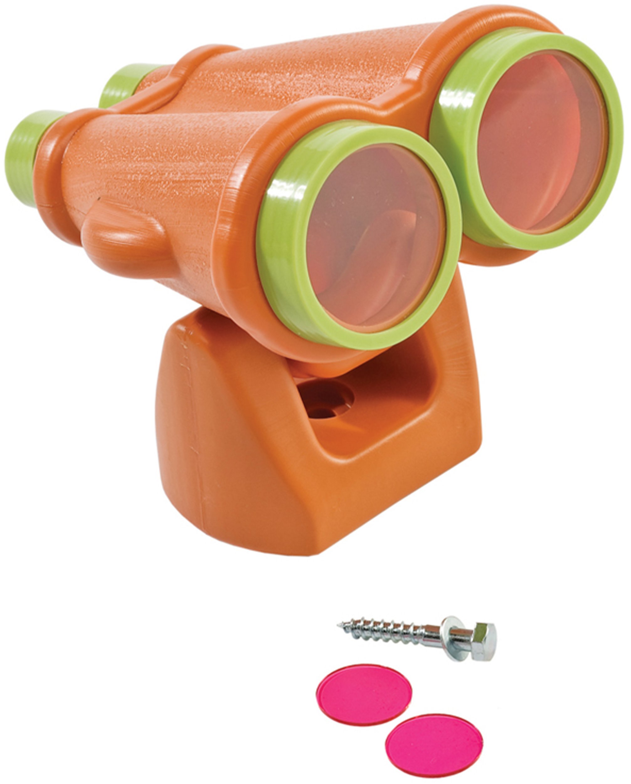 Lornetka na place zabaw pomarańczowa - zabawka edukacyjna
