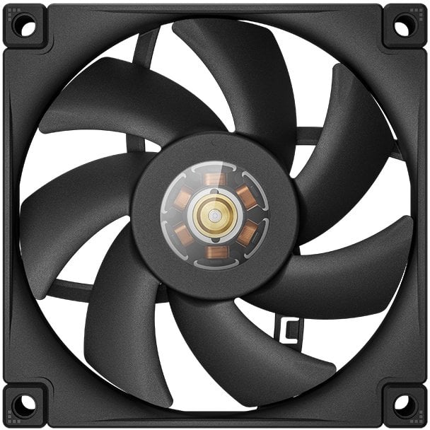 Chłodzenie CPU Deepcool FT9 SLIM, Air cooler, 9.2 cm, 500 RPM, 2950 RPM, Black