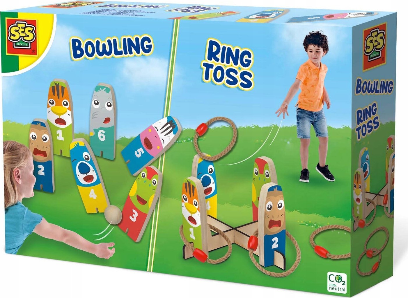 Viga SES Drew.kręgle+rzucanie pierścieniem 02291 22914