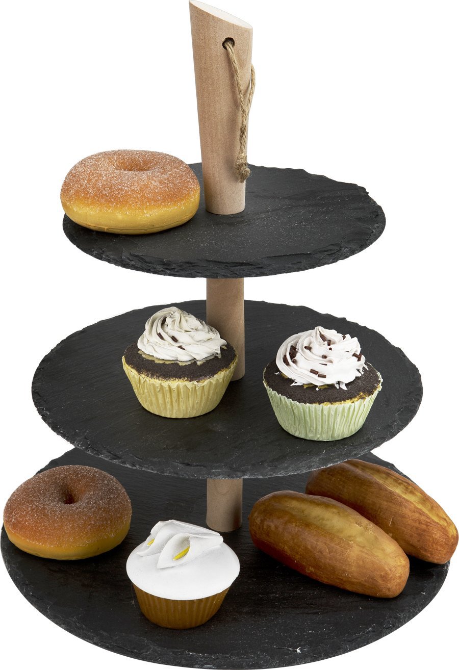 Orion Patera 3 poziomy etażera łupkowa