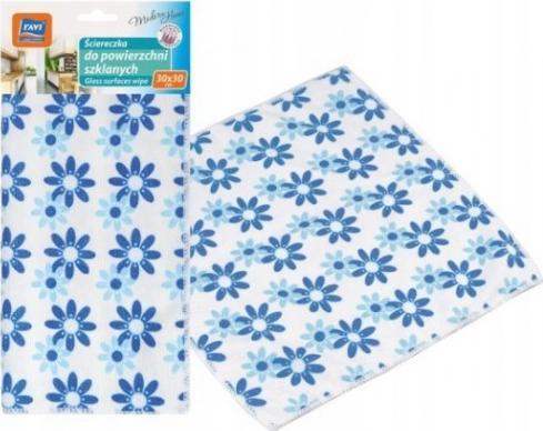 Ravi Ścierka do szkła z mikrofibry chłonna 30 x 30 cm