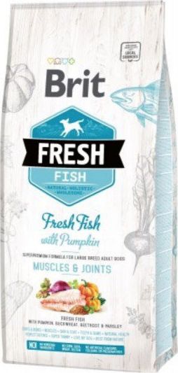 Brit Brit Fresh Dog Adult Large Fish & Pumpkin 12kg