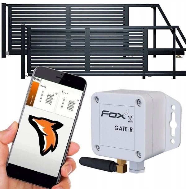 Sterownik WI-FI bramy z wyjściem przekaźnikowym GATE-R Wi-TO2S2-R