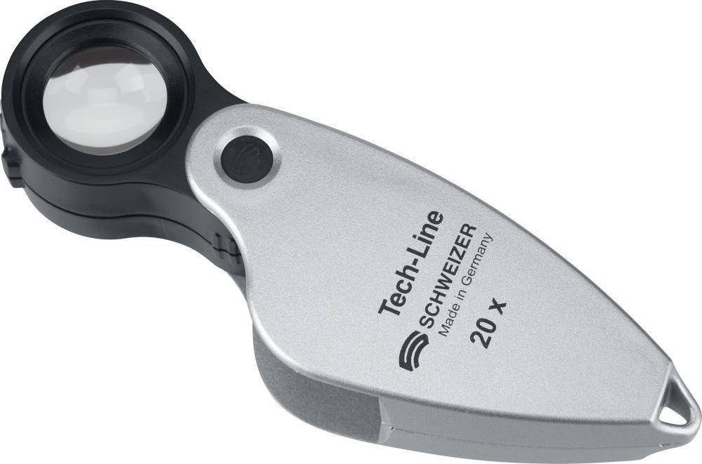 SCHWEIZER Lupa chowana Tech-Line 20,0xD22,8mm SCHWEIZER