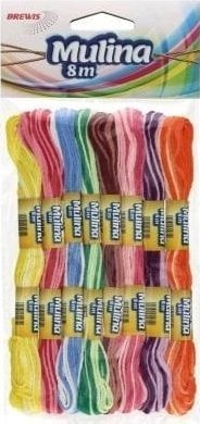 BREWIS Mulina mulitkolor 8m 8szt