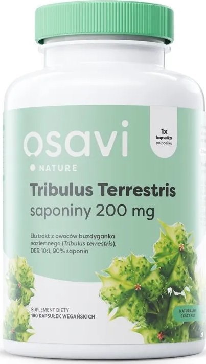 Osavi Osavi - Tribulus Terrestris, Saponiny 200mg, 180 vkaps