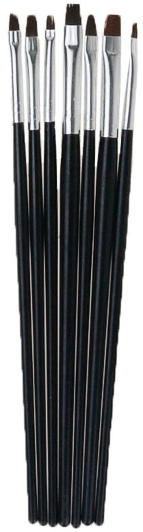 TG56427 PĘDZLE DO MAKIJAŻU oczu PĘDZELKI Profesjonalne