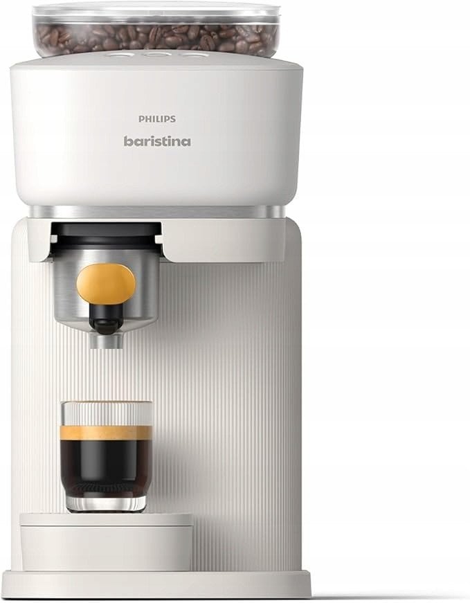 Ekspres ciśnieniowy Philips Coffee maker | BAR300/03 Baristina | Pump pressure 16 bar | Semi-automatic | 122.8 W | White