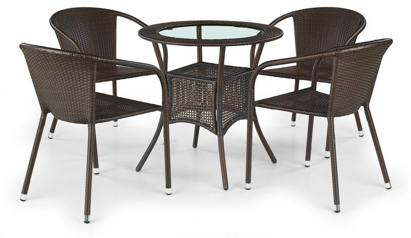 Halmar Stół Midas ciemny brąz