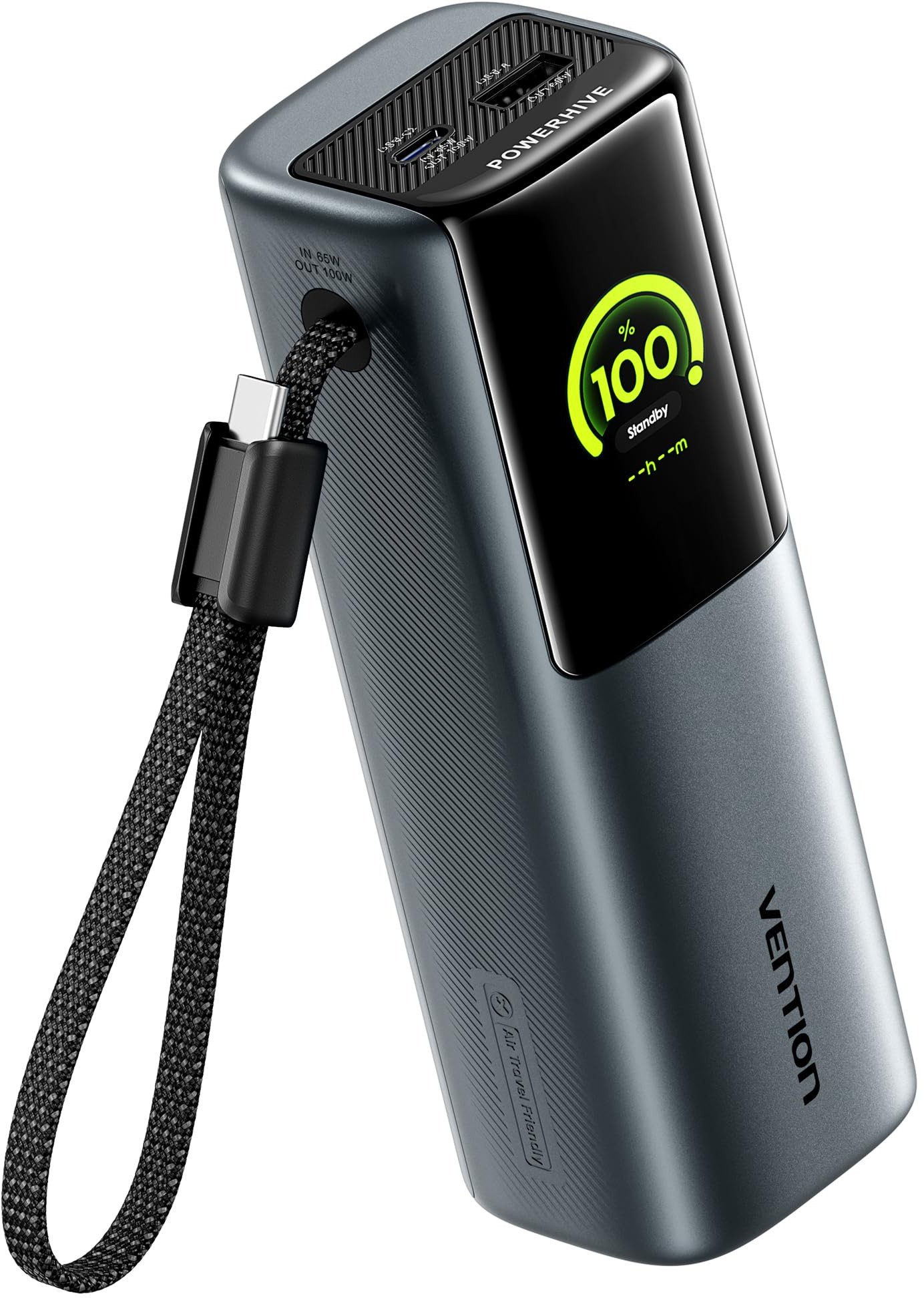 Powerbank Vention Powerhive 20000mAh Szary