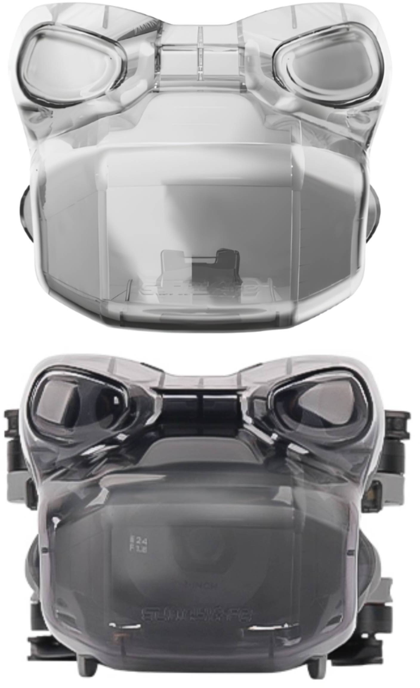 OSŁONA OCHRONNA GIMBALA I CZUJNIKÓW TRANSPORTOWA PRZEŹROCZYSTA DO DJI MINI 5 PRO