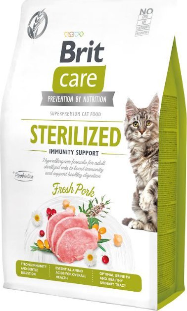 Triton BRIT Care Cat Grain-Free Sterilized Immunity Support 400g