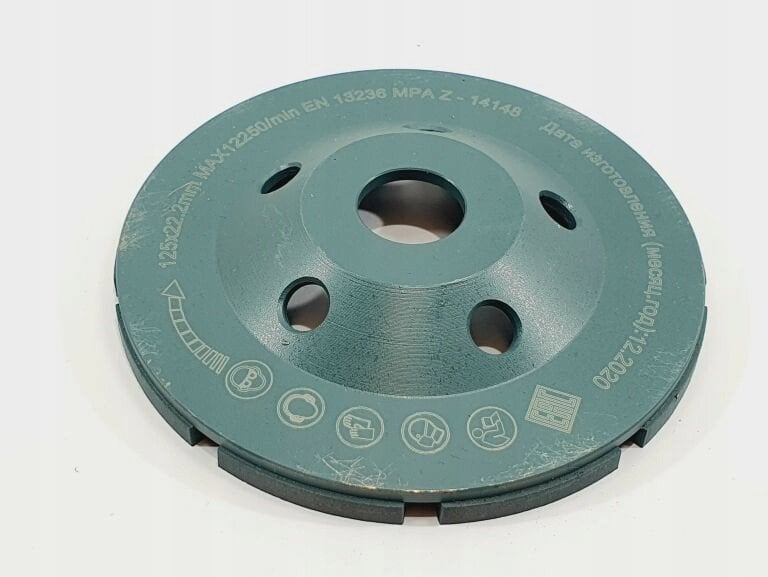 Rhodius XT70 BOX 208226 Skæreskive lige 125 mm 22.23 mm 10 stk