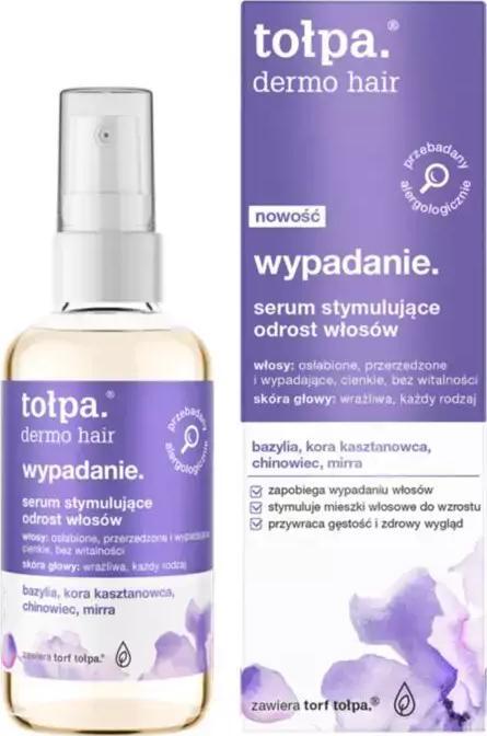Tołpa dermo hair wypadanie. wzmacniające serum stymulujace odrost 100 ml