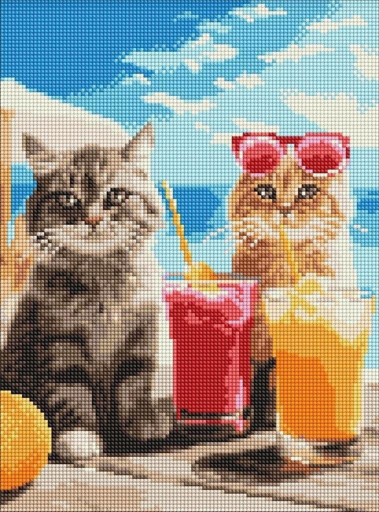 Norimpex Diamentowa mozaika - Malownicza kraina 30x40cm