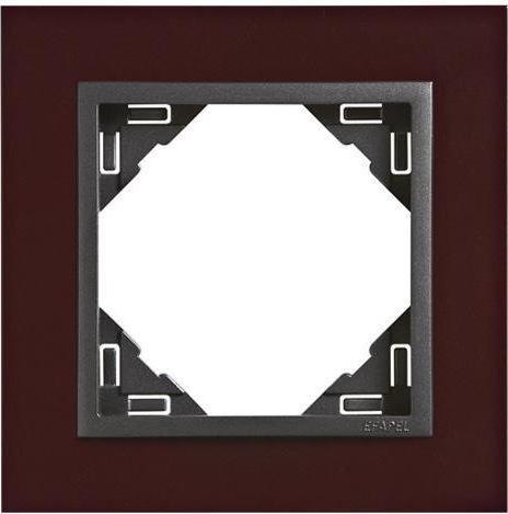 Efapel EFAPEL ANIMATO RAMKA 1-K.FIOLETOWY GRAFIT 90910TBS