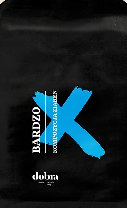 Kawa ziarnista Dobra BARDZO - Kompozycja Ziaren 250g