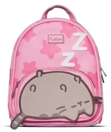 Pusheen plecak mały skórzany z aplikacją