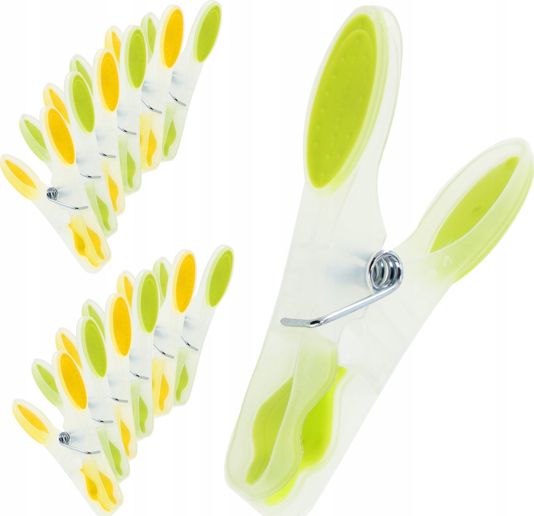 Kadax Klamerki Spinacze Do Bielizny Prania 12 szt Żabki