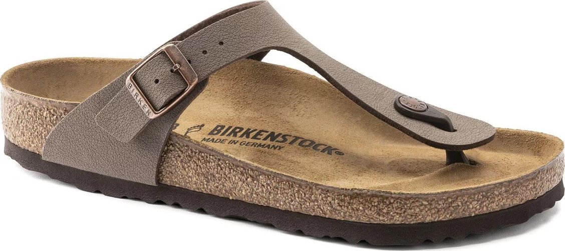 Birkenstock klapki japonki Gizeh 0043751 MOCCA (szerokość standardowa) 42