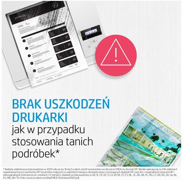 Toner HP Toner LJ 5500/5550 Yellow - uszkodzone opakowanie