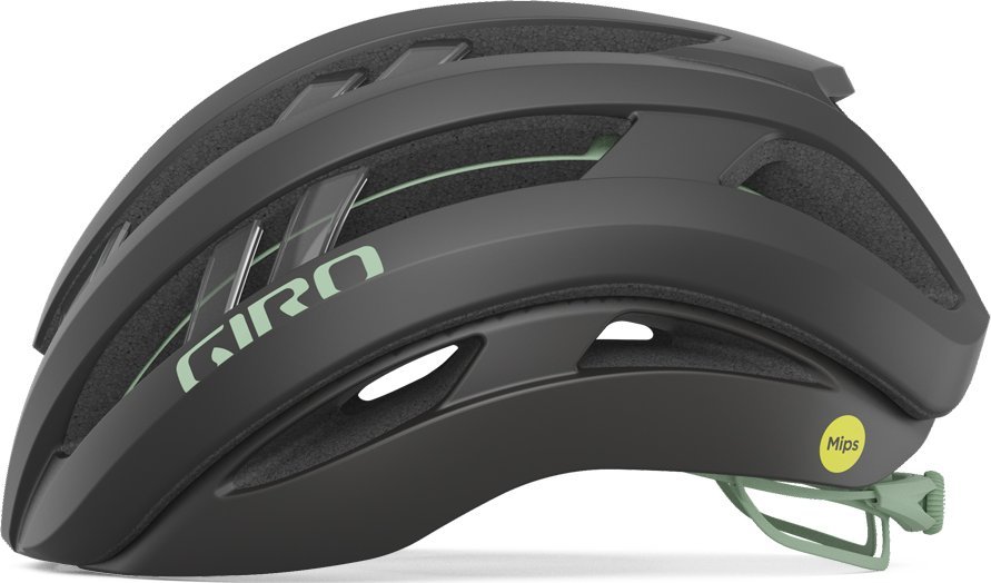 Giro Kask szosowy GIRO ARIES SPHERICAL MIPS Rozmiar kasku: M(55-59 cm), Wybierz kolor: Matte Coal Space Green