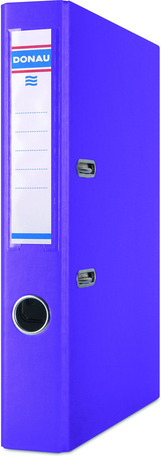 Segregator Donau Premium dźwigniowy A4 50mm fioletowy (3955001PL-23)