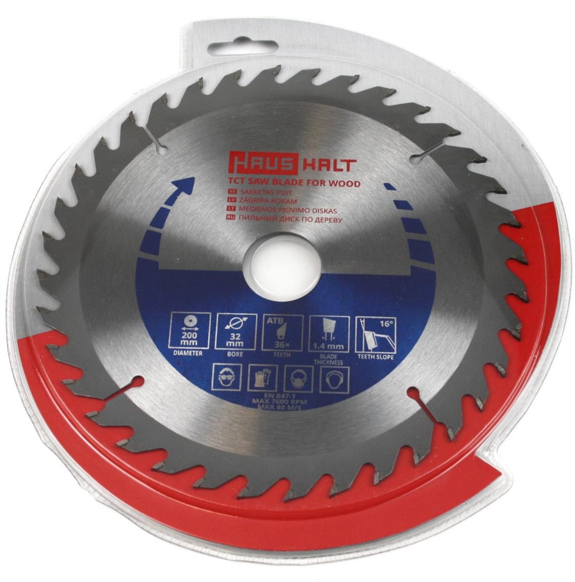CIRCULAR SAW BLADE WOOD 200X32X36