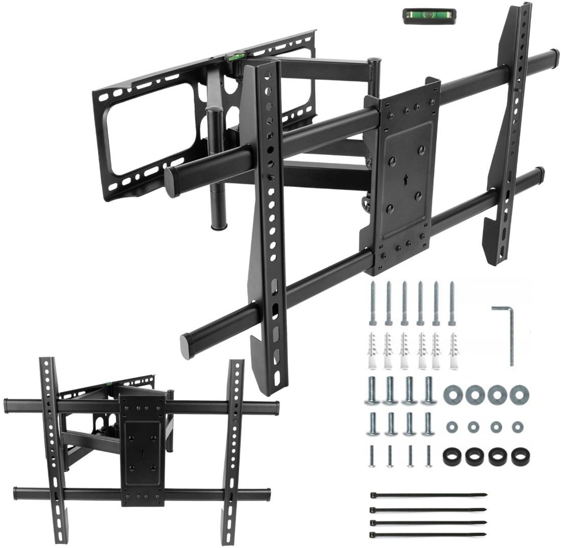 Długi 49cm Uchwyt do Telewizora Wieszak TV 32-80 cali 50kg VX-640 Uniwersalny