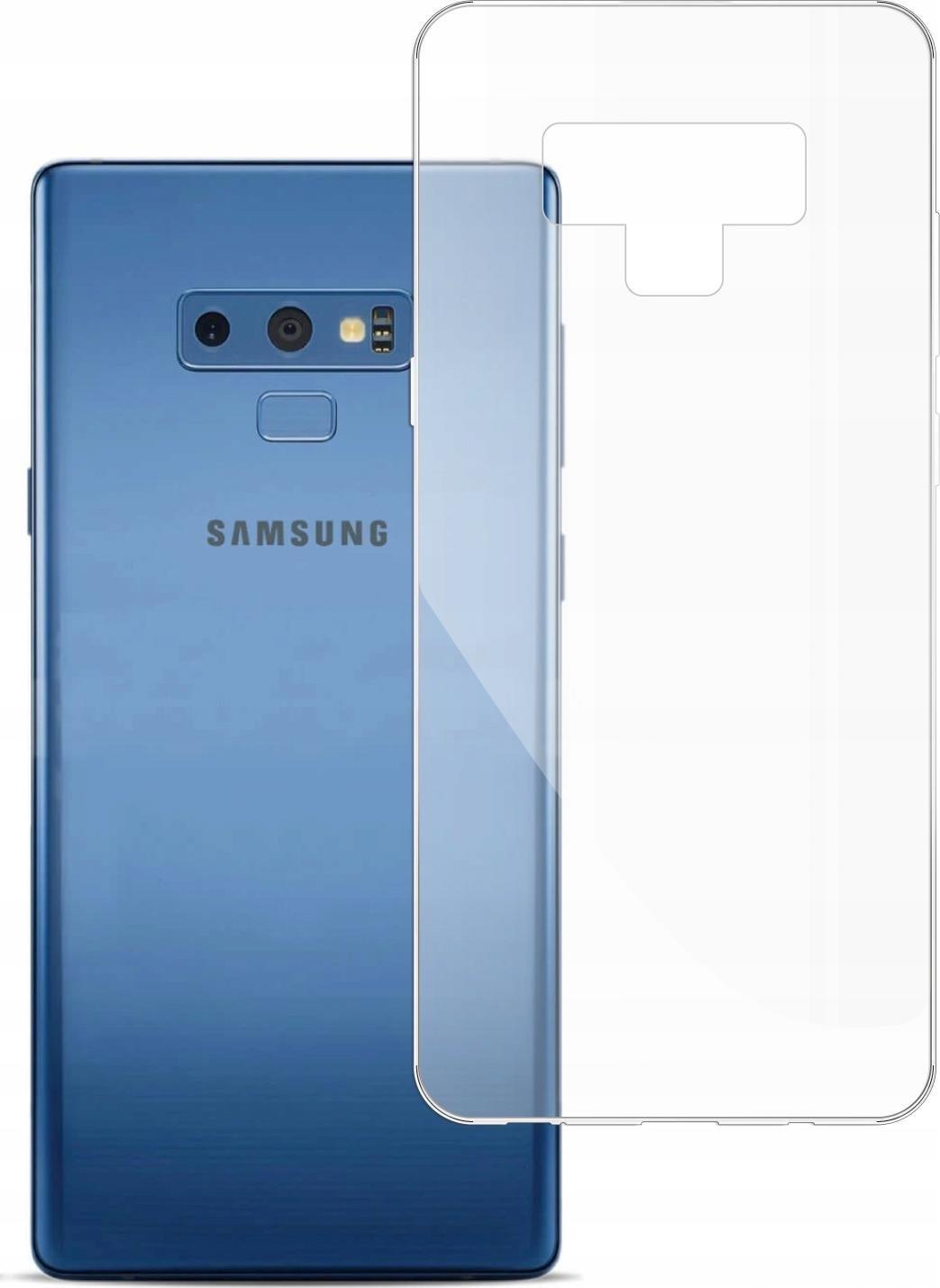 etumi Etui Do Samsung Galaxy Note 9 Gumowe Slim Clear Pokrowiec Ochronny / Futerał Obudowa / Ochrona Clear Cover Bezbarwne Slim Case0028
