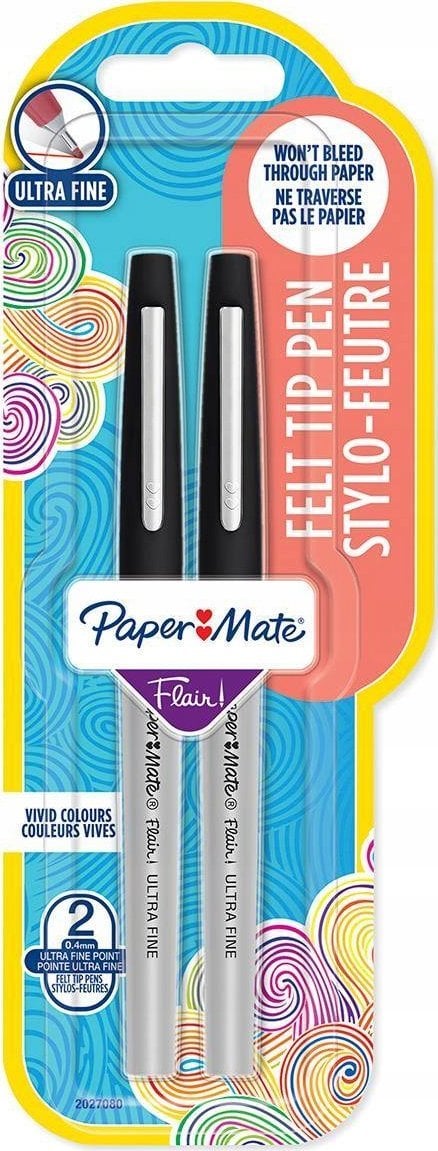 Paper Mate PAPER MATE Faserschreiber Flair 2er UF 0.4 mm Blister