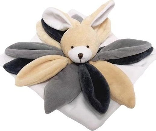 TULILO - MILUŚ KRÓLICZEK SZARY Z SERDUSZKOWYM NOSKIEM 25X25CM