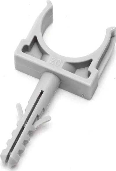 Aigostar Zacisk do rur z PVC w kształcie litery U ze śrubą rozporową, Zacisk do rur z PVC w kształcie litery U ze śrubą rozporową,