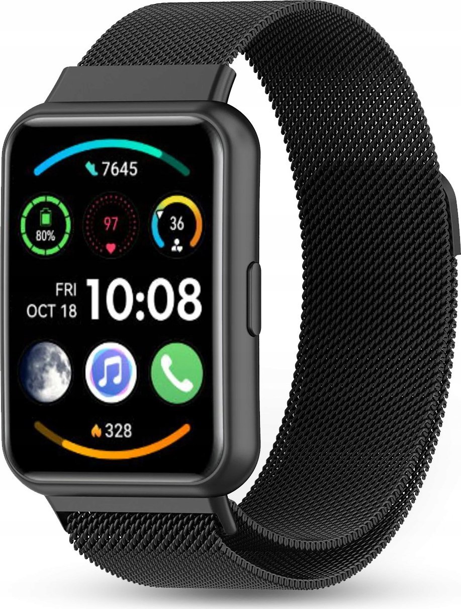 PASEK OPASKA BRANSOLETA DO HUAWEI WATCH FIT 2 | STAL RÓŻNE KOLORY - PREMIUM