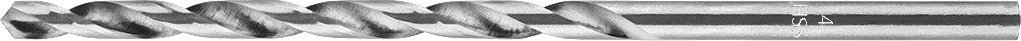 Wiertło Graphite Wiertło do metalu HSS, DIN 340, 4 mm