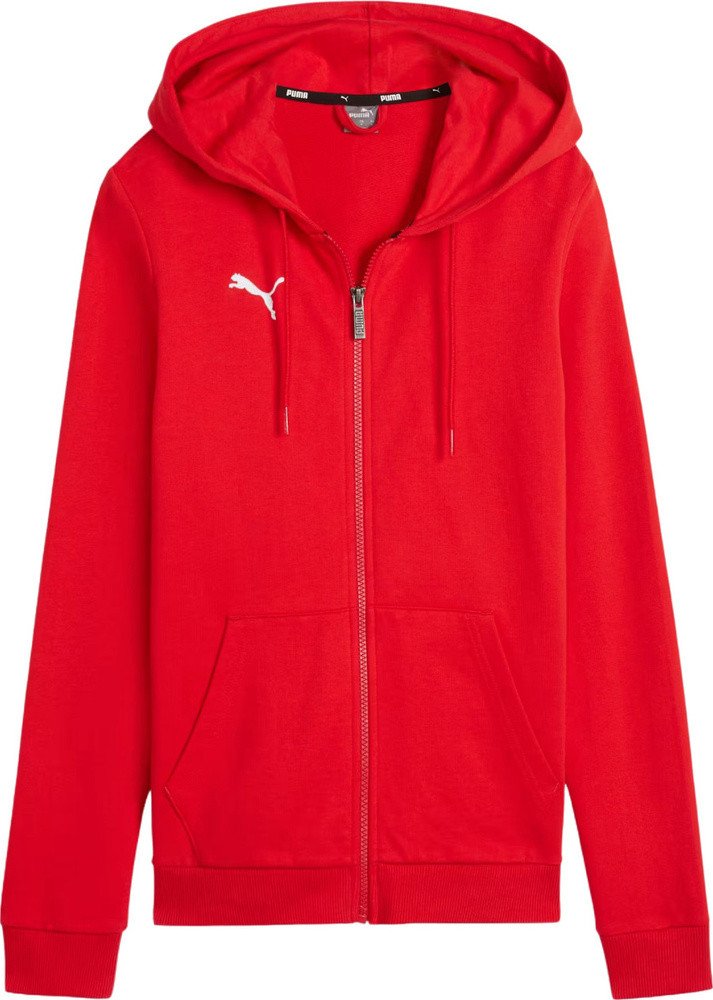 Bluza damska Puma Team Goal Casuals Hoody czerwona 658621 01 L