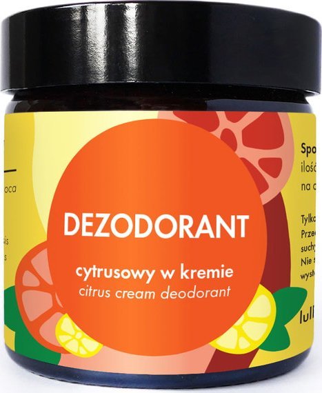 Lullalove Lullalove Dezodorant cytrusowy w kremie 60ml