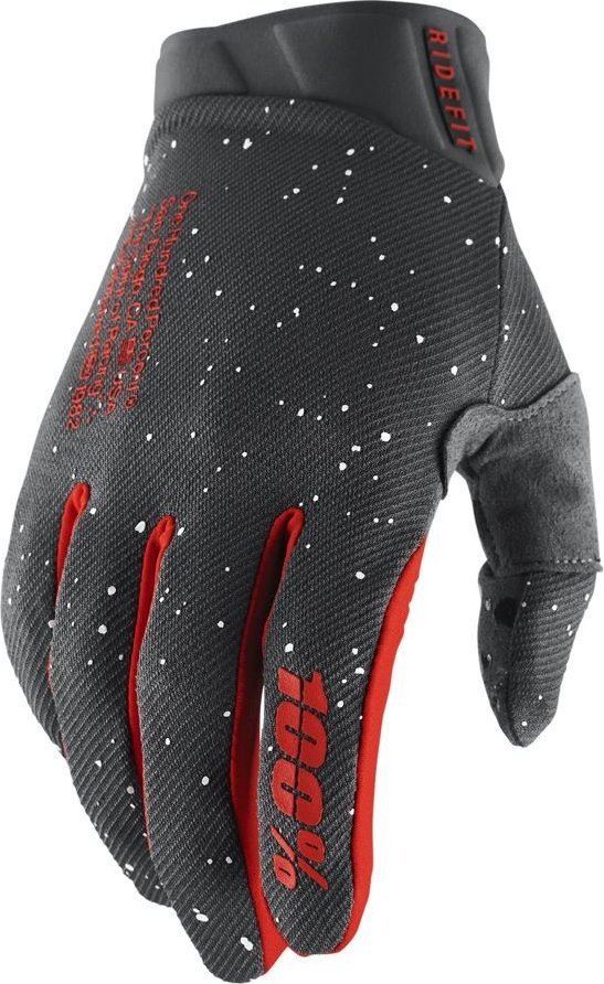 100% Rękawiczki 100% RIDEFIT Glove mars roz. S (długość dłoni 181-187 mm) (DWZ)
