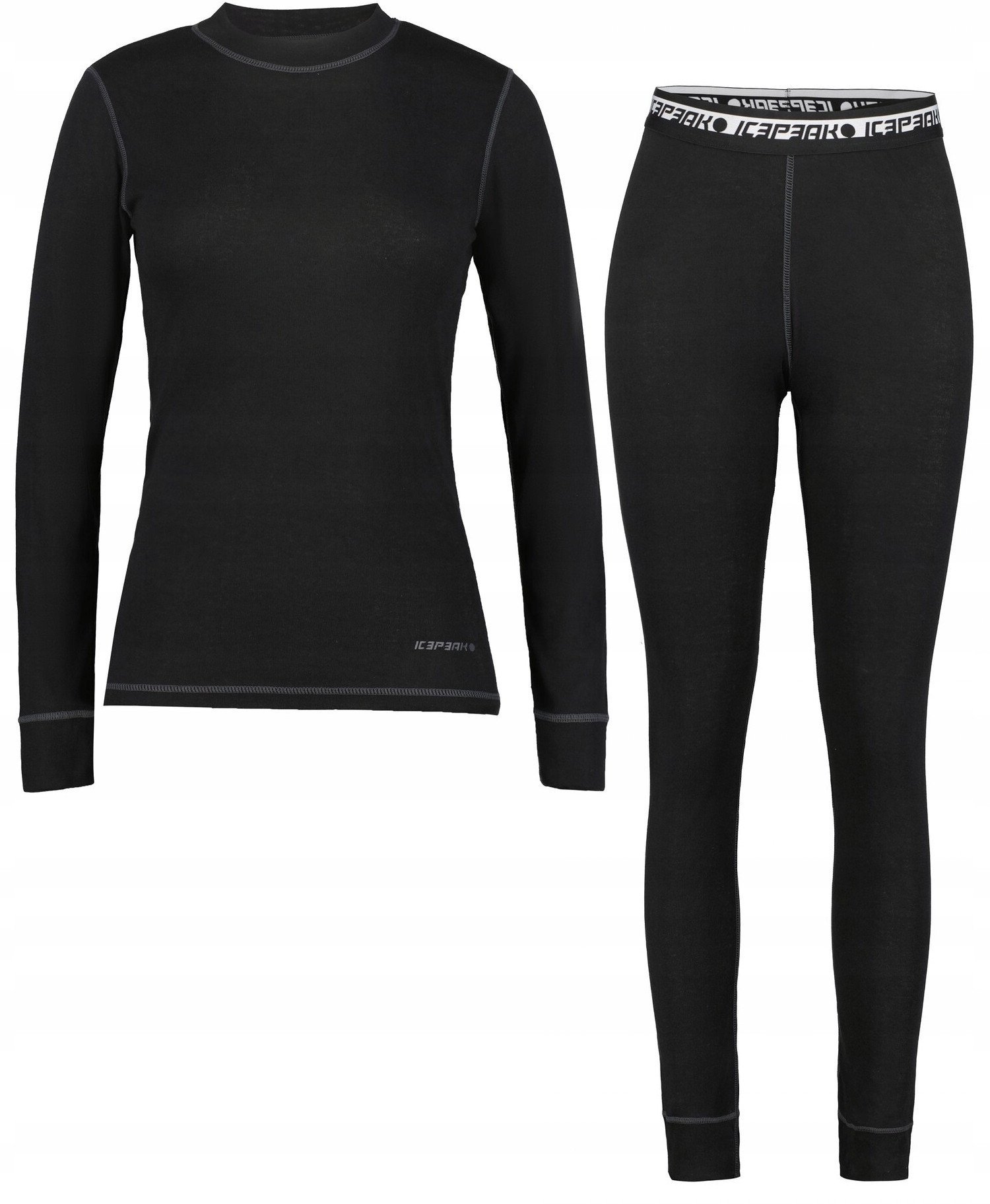Icepeak moteriškas termo apatinių komplektas IVEYE, juodas