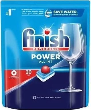Finish Kapsułki do zmywarki Powerball All in 1 20 szt.