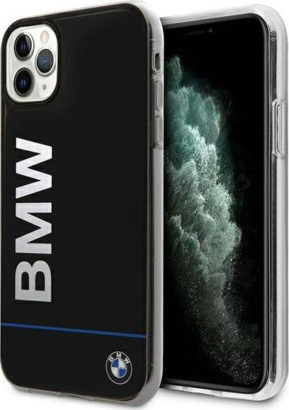 BMW Etui BMW BMHCN65PCUBBK iPhone 11 Pro Max 11 6,5" czarny/black hardcase Signature Printed Logo